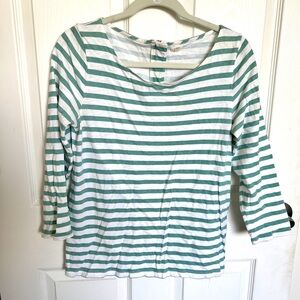 J.Crew nautical stripe t-shirt